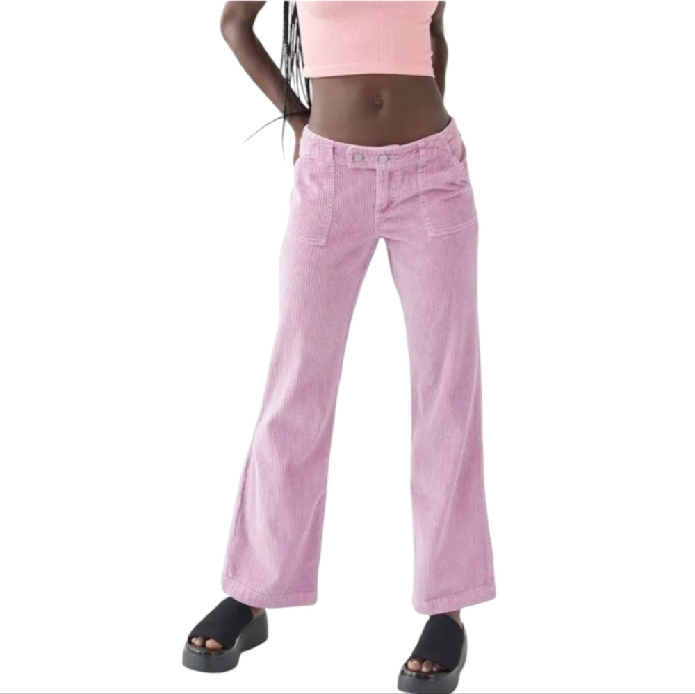 BDG Urban Outfitters‎ Jenny Corduroy Low Rise Flare Pant 100% Cotton Size 4